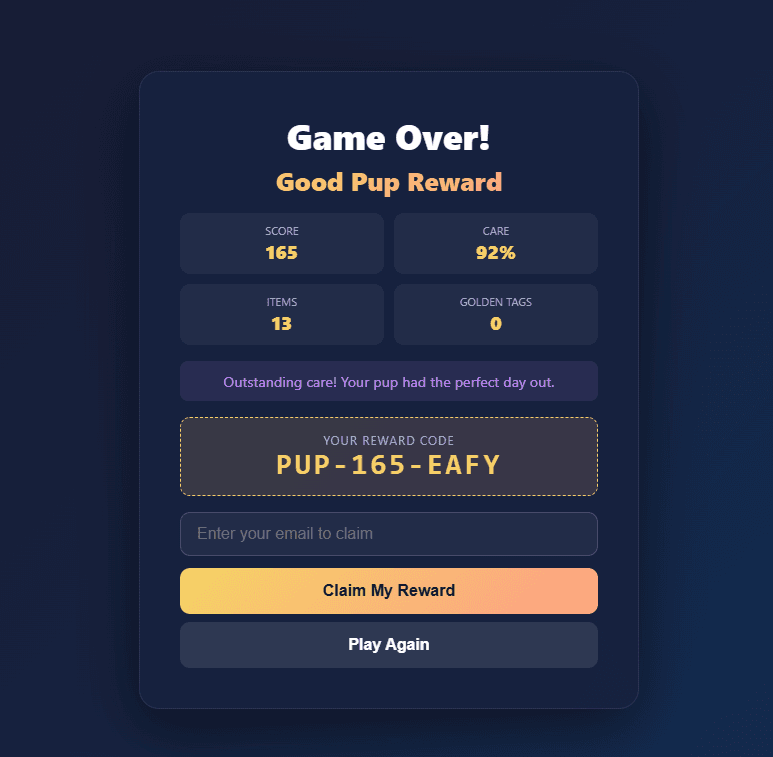 reward screen 2