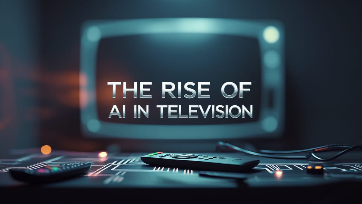 The rise of AI in television header